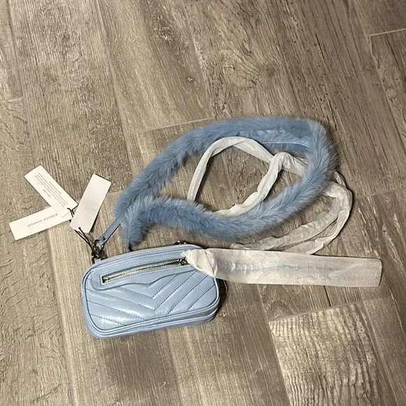 Rebecca Minkoff Faux Fur Crossbody - Picture 7 of 7
